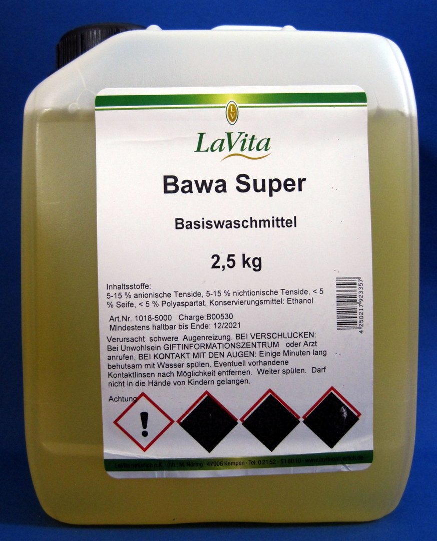 Waschmittel Bawa Super 2,5 kg